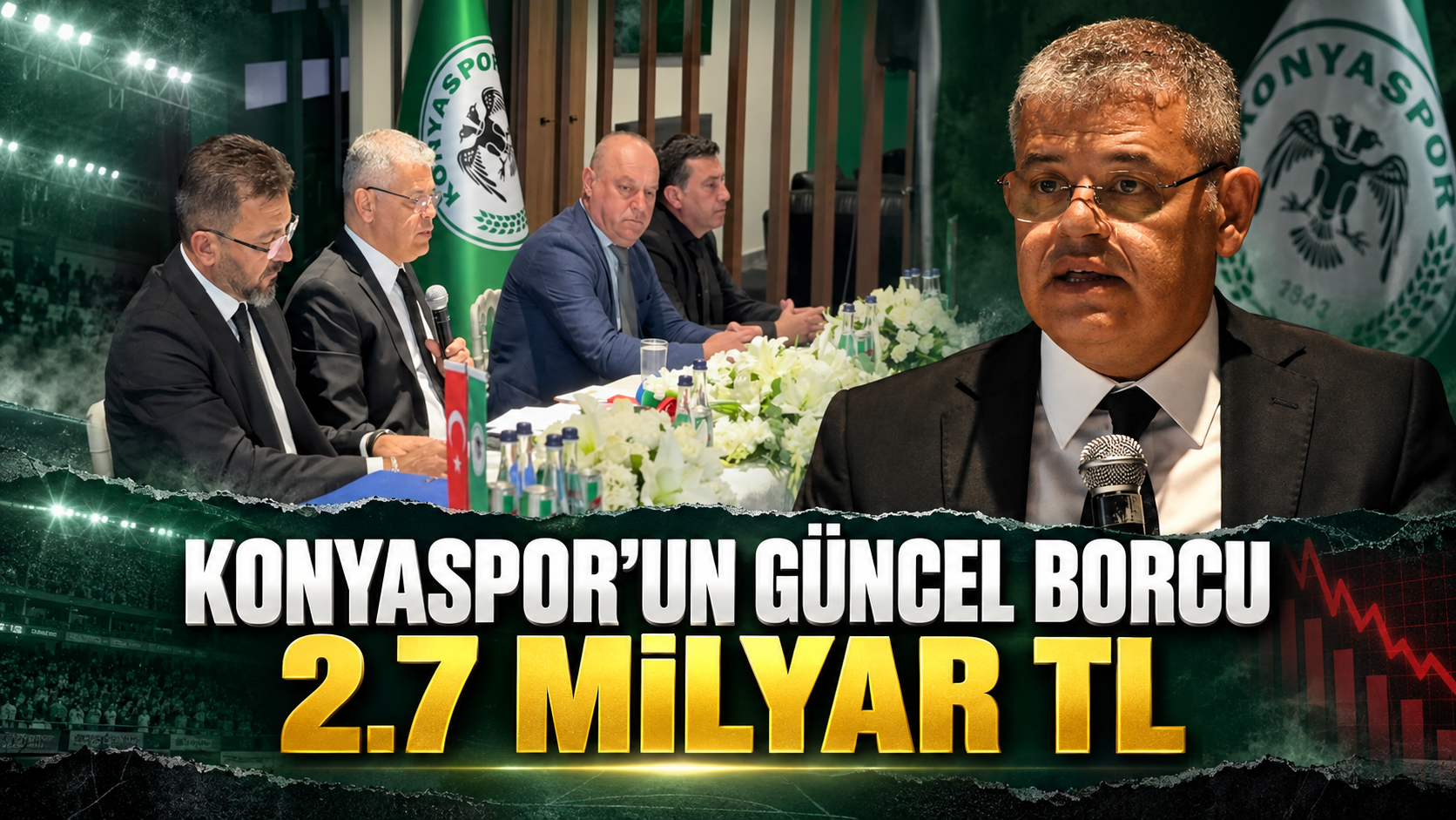 Konyaspor Başkanı Atiker: Konyaspor'un güncel borcu 2.7 Milyar TL