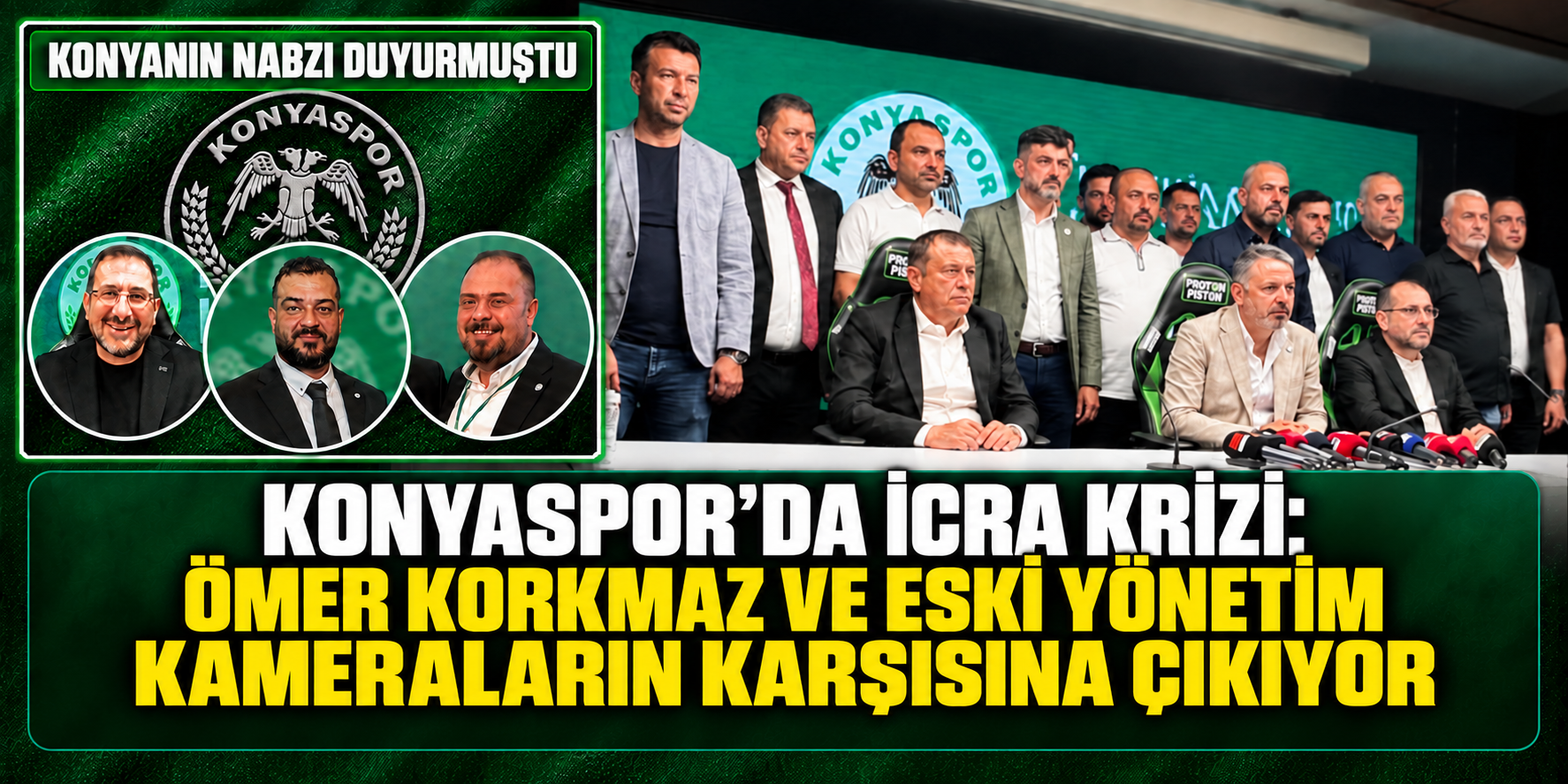 Konyaspor’da icra krizi: Ömer Korkmaz ve eski yönetim kameraların karşısına çıkıyor
