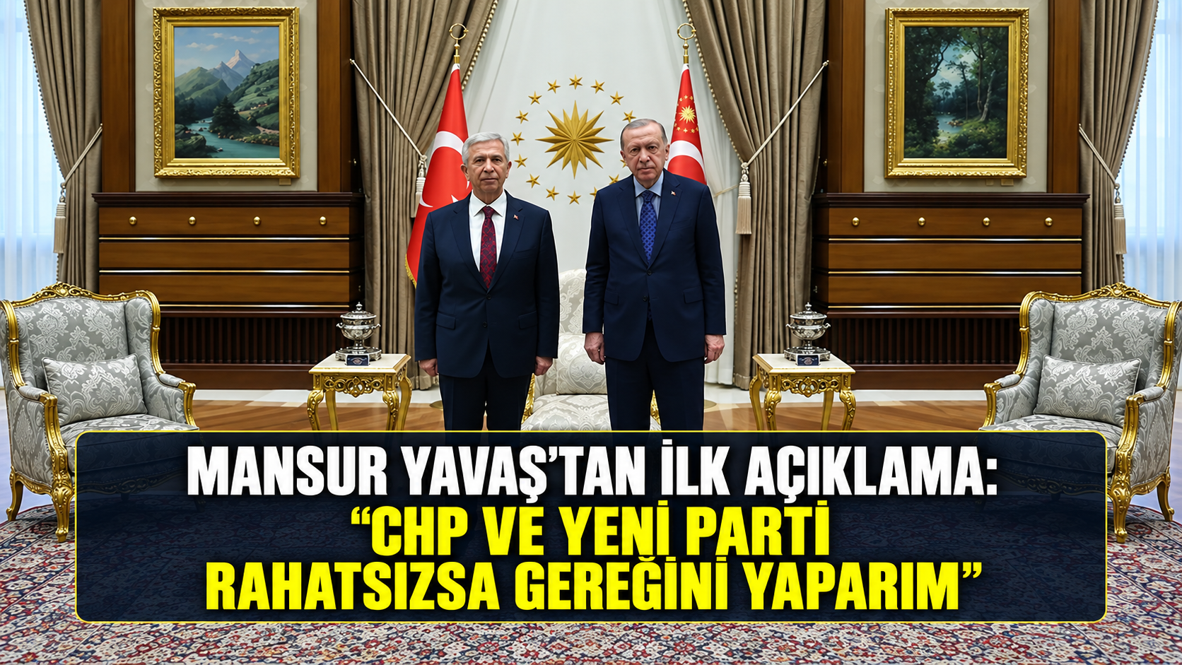 Mansur Yavaş’tan ilk açıklama: CHP ve Yeni Parti rahatsızsa gereğini yaparım