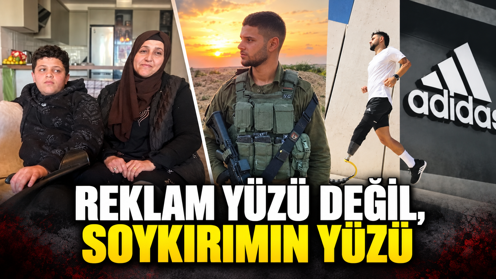 Reklam yüzü değil soykırımın yüzü