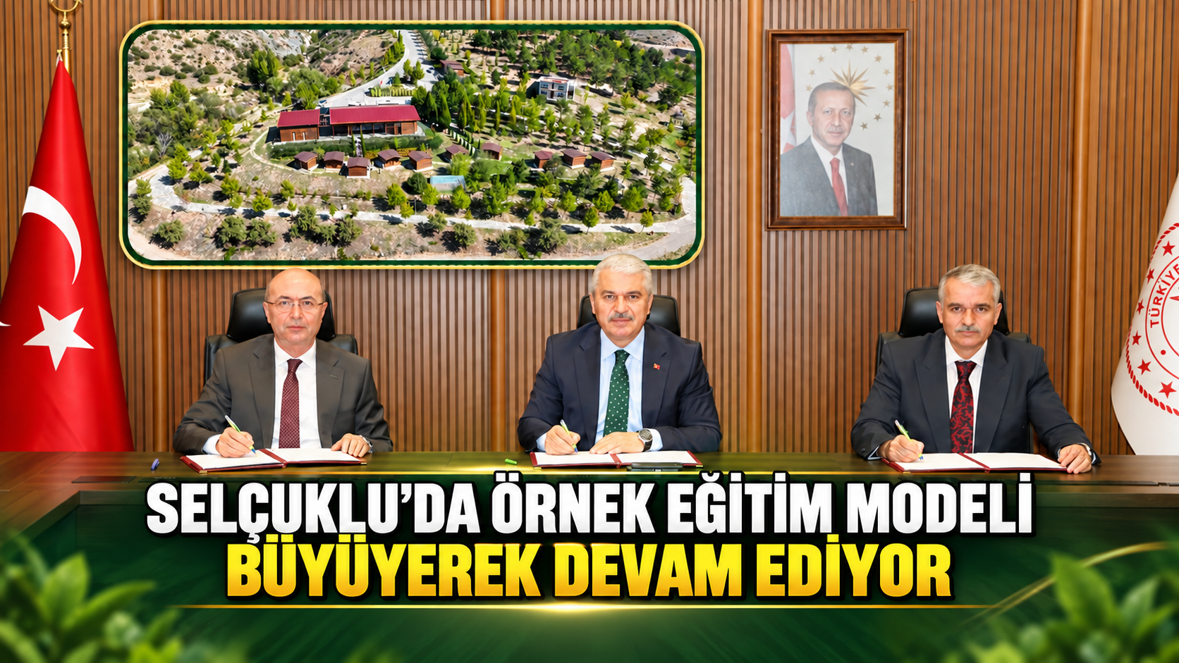 Selçuklu’da Örnek Eğitim Modeli Büyüyerek Devam Ediyor