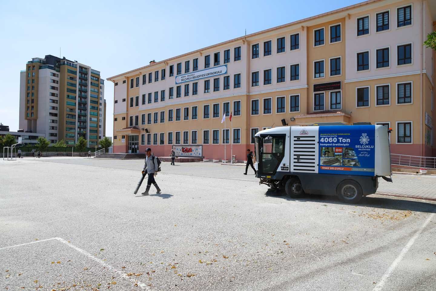 Selçuklu’daki Tüm Okullar Yeni Eğitim Dönemine Hazırlandı