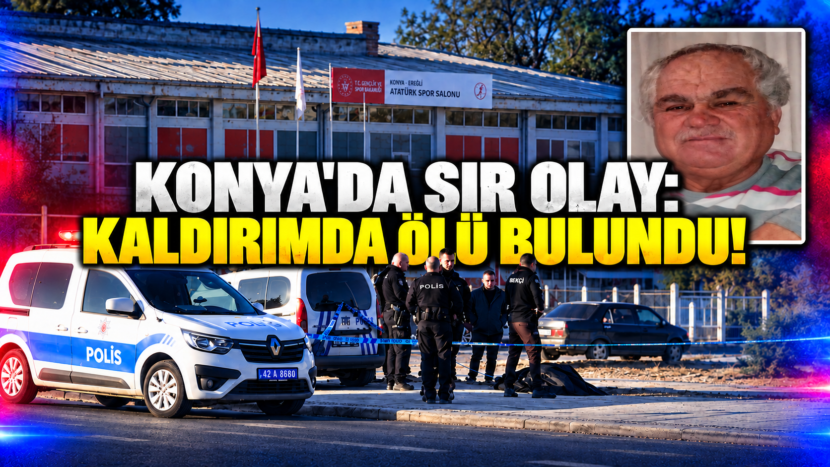 Konya'da sır olay: Kaldırımda ölü bulundu!