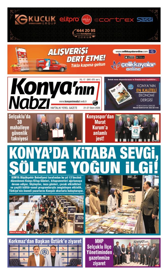 Konya'nın Nabzı Gazetesi -478