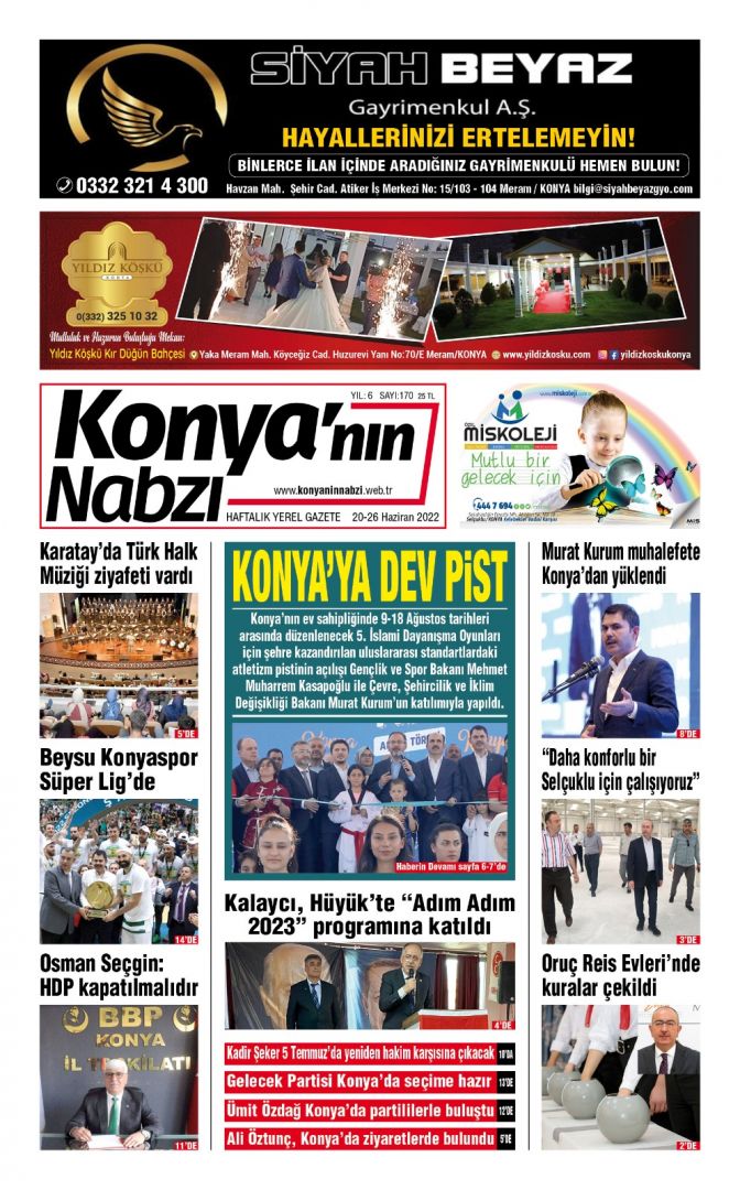 Konya'nın Nabzı Gazetesi -170