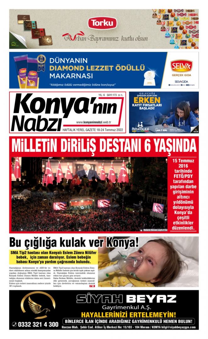 Konya'nın Nabzı Gazetesi -173
